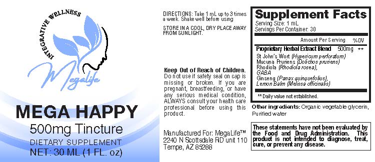 MEGA HAPPY TINCTURE