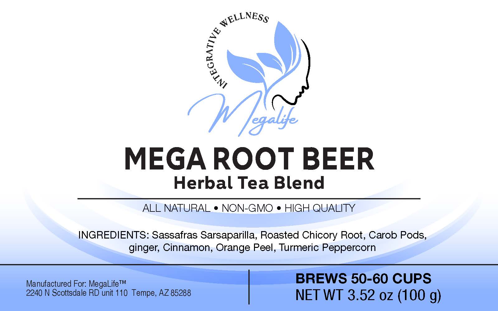 MEGALIFE ROOT BEER TEA